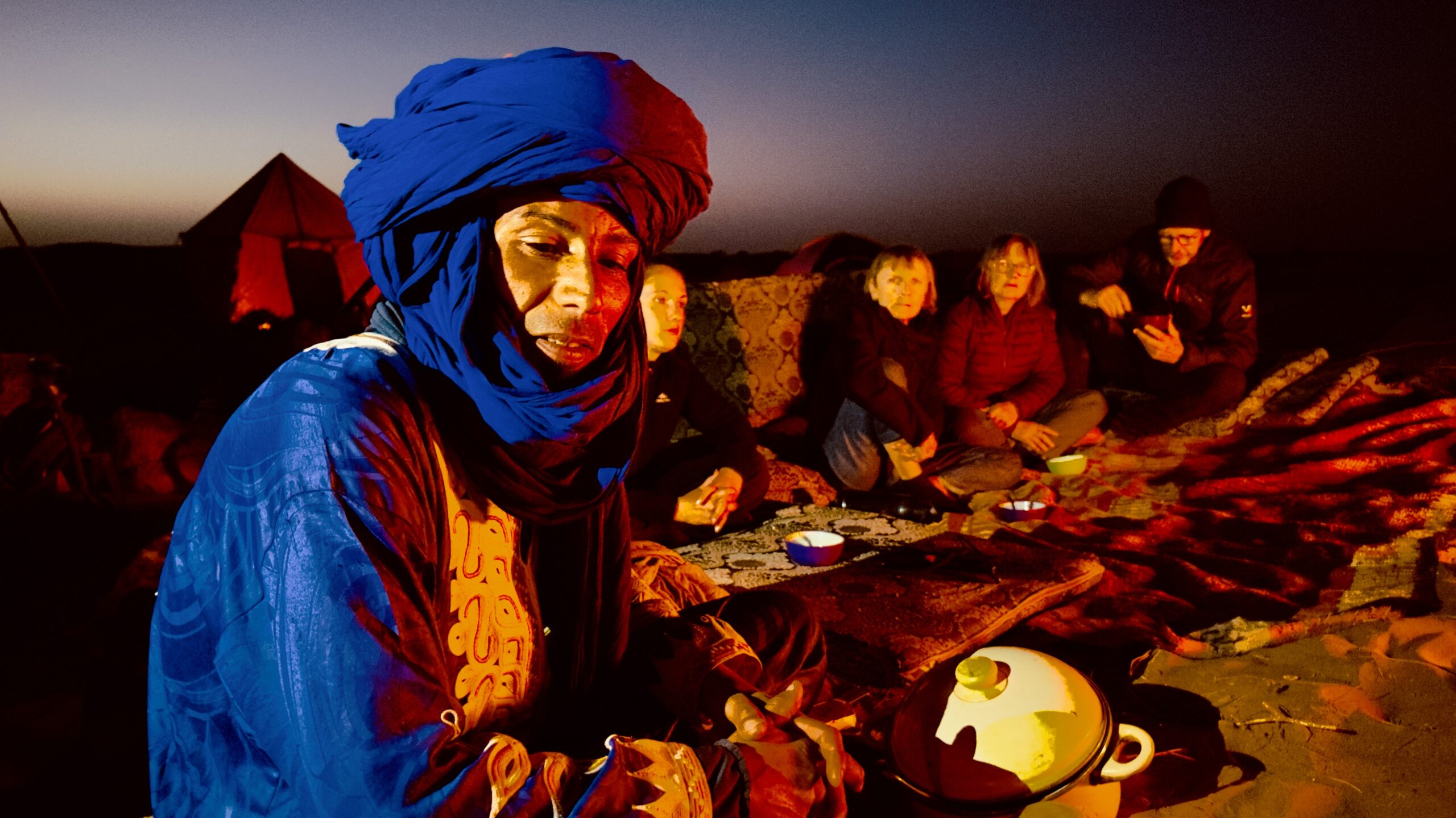 Bivouac Sahara Maroc