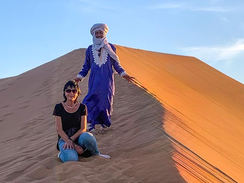 myriam et abdallah l'équipe de Nomad-reves